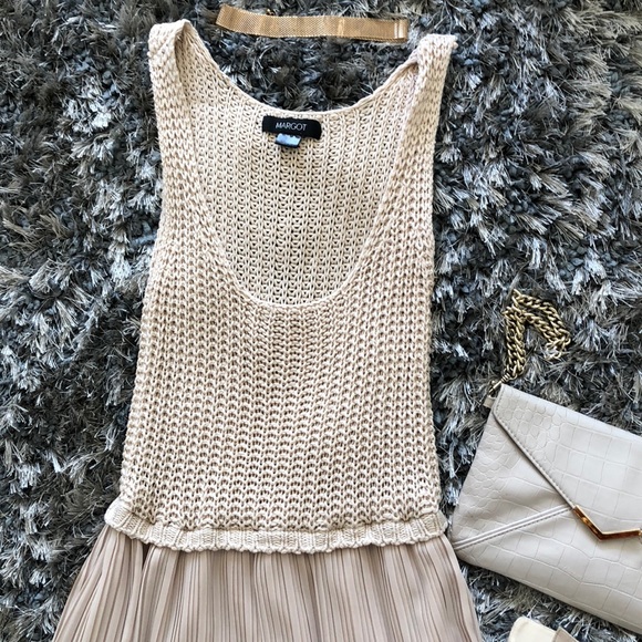 Cream Midi Dress - Picture 3 of 3